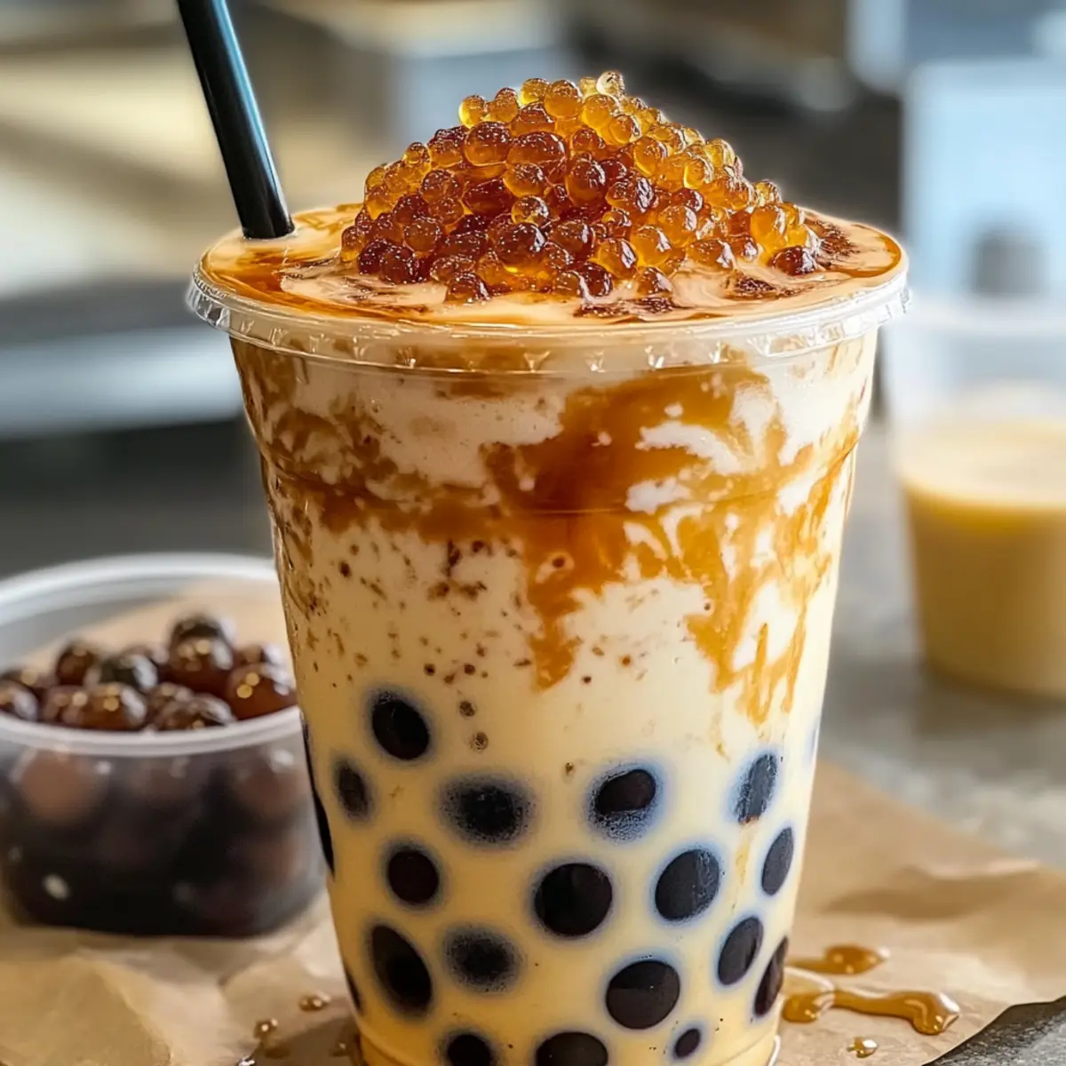 Crème Brûlée Blasen Tee: Genuss in jedem Schluck