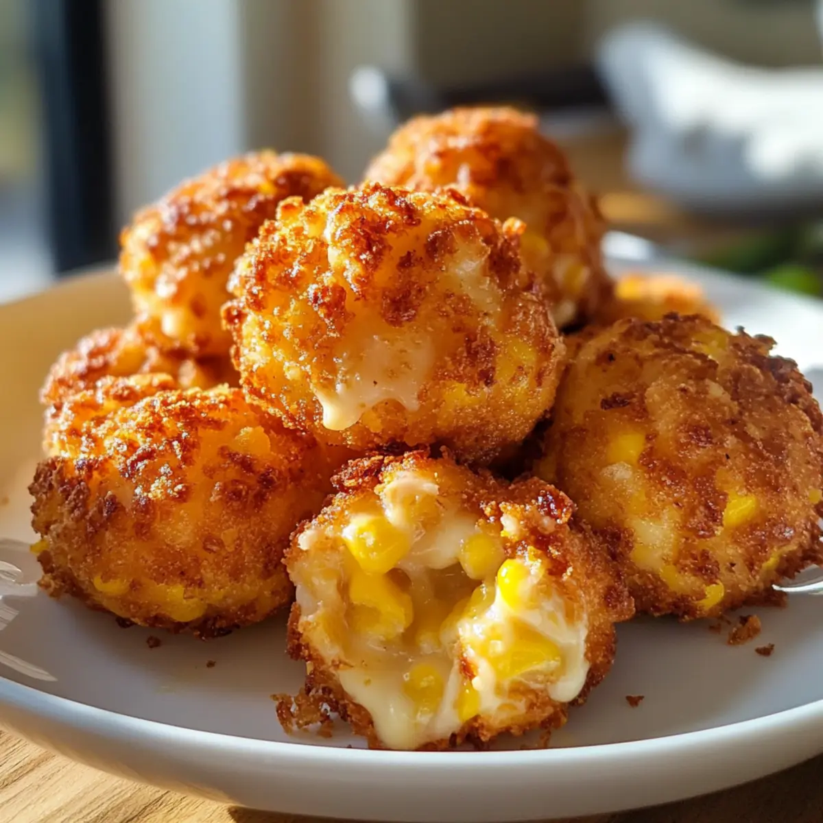 Knusprige Maiskäsebissen für ein schnelles Snackvergnügen