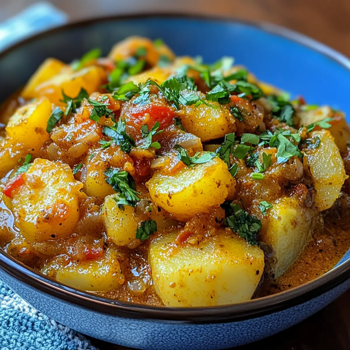 Dopiazeh Aloo: Genussvoller Kartoffelcurry Genuss