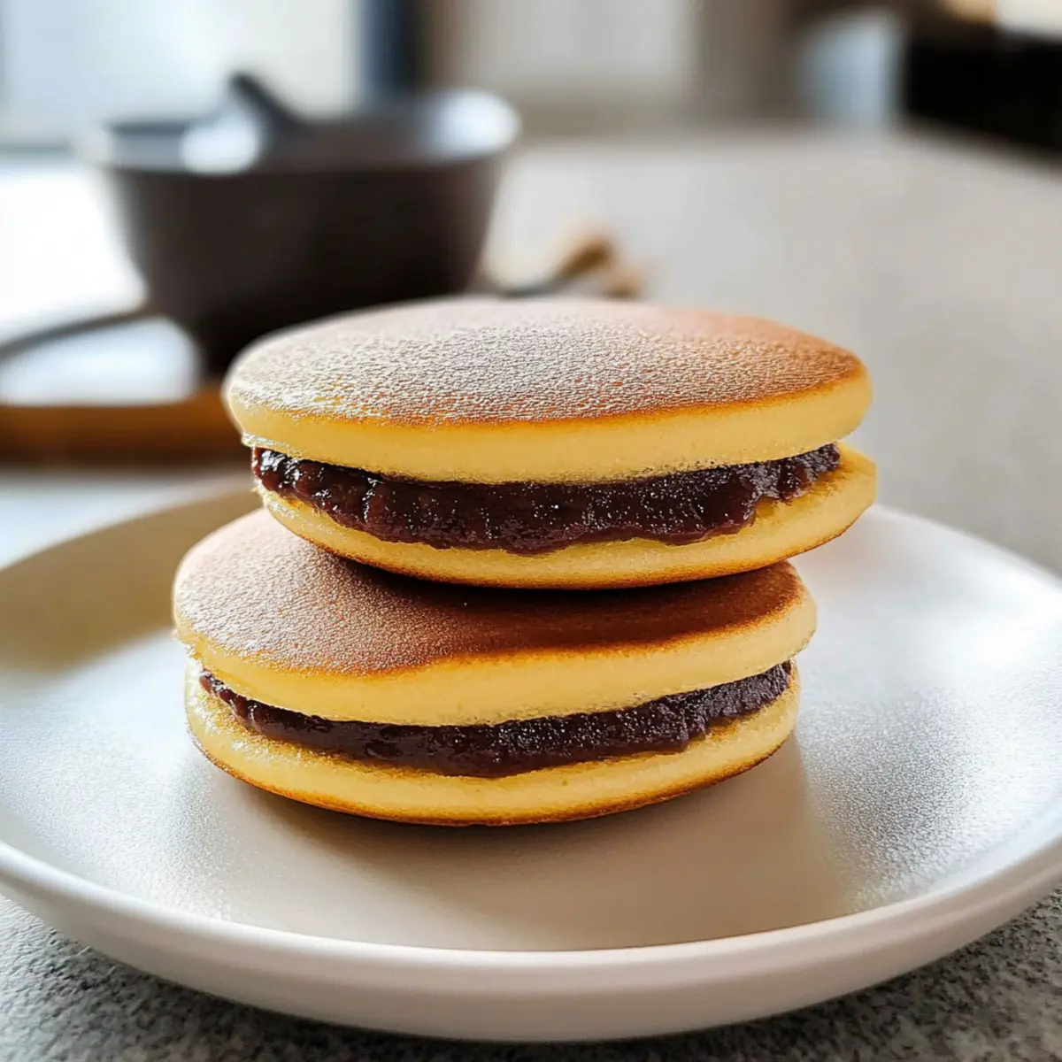 Dorayaki Rezept für fluffige Japanische Pfannkuchen