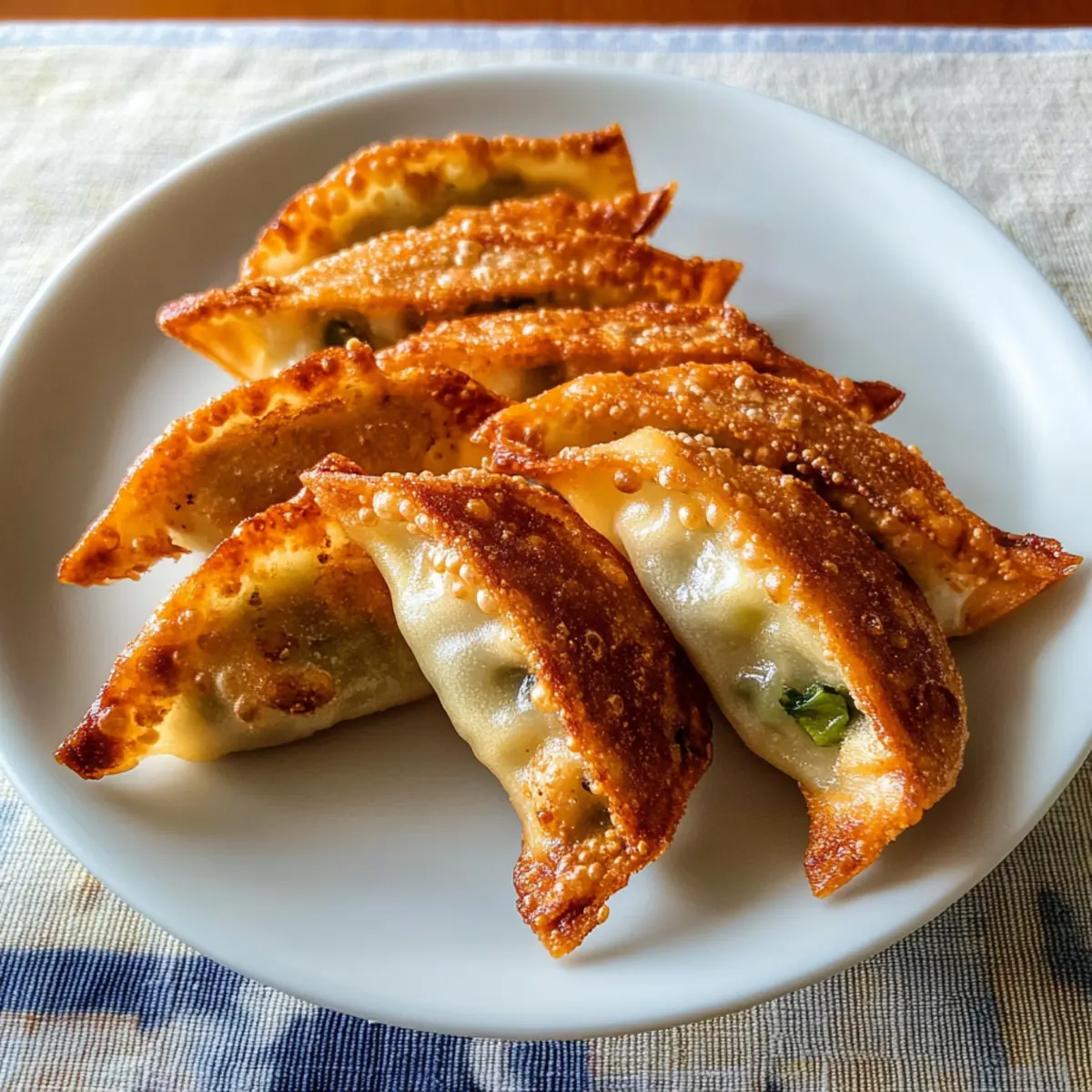 Frittierte Koreanische Teigtaschen für jeden Anlass