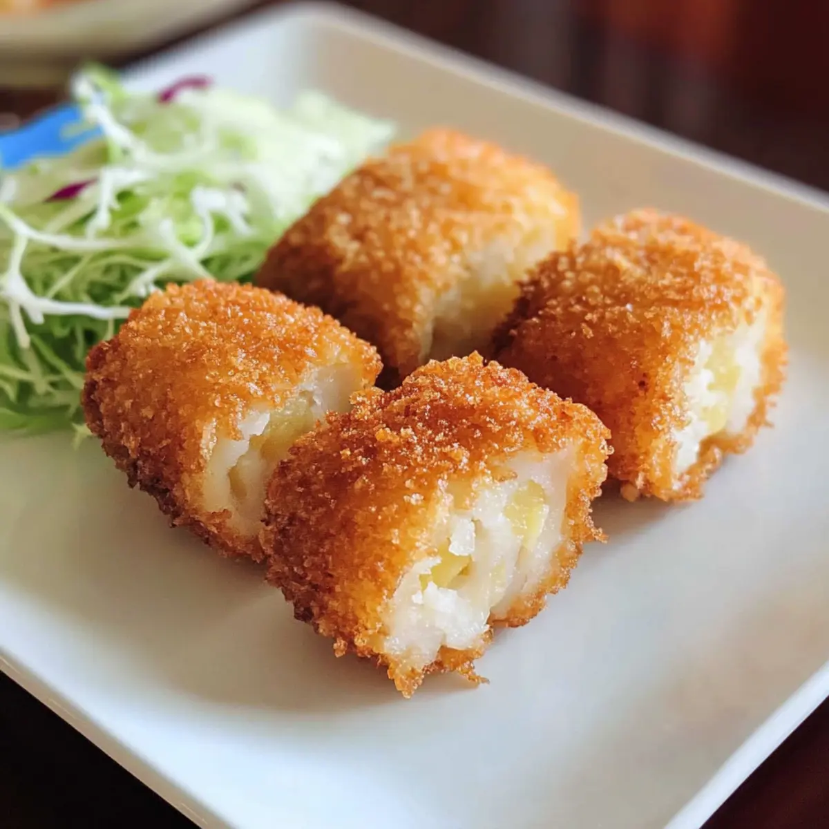 Japanische Kartoffelcroquettes einfach selbstgemacht