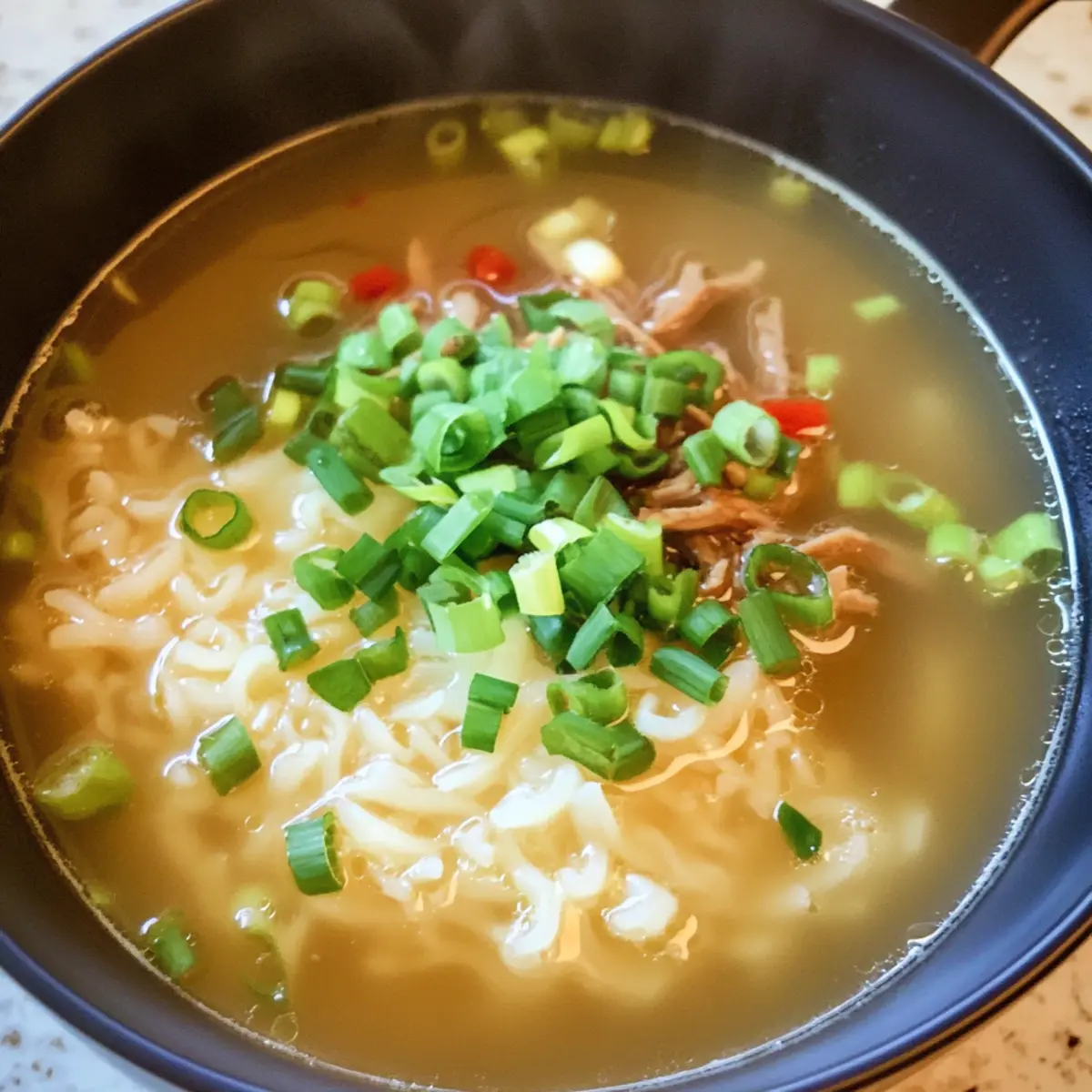 Koreanischer Rinderkurzbein Knochenbrühe Suppe Rezept