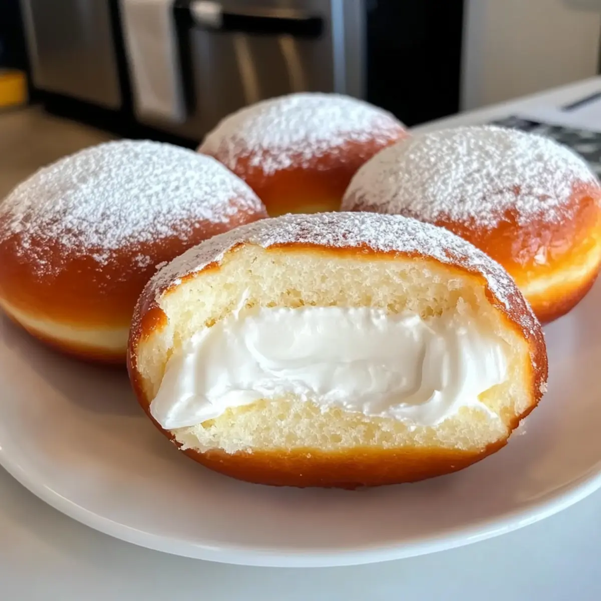 Koreanische Milchcreme-Doughnuts für den süßen Genuss
