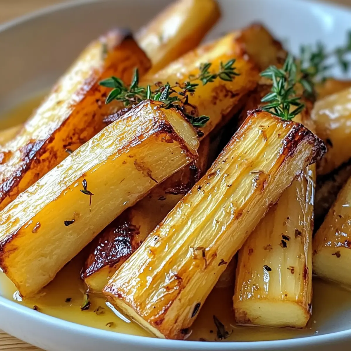 Ahorn-geröstete Pastinaken für gesunde Genussmomente