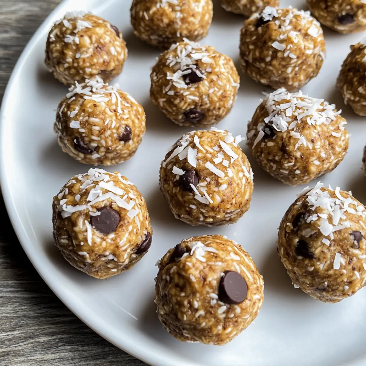 Keine Back-Peanut Butter Energiebissen in 5 Minuten