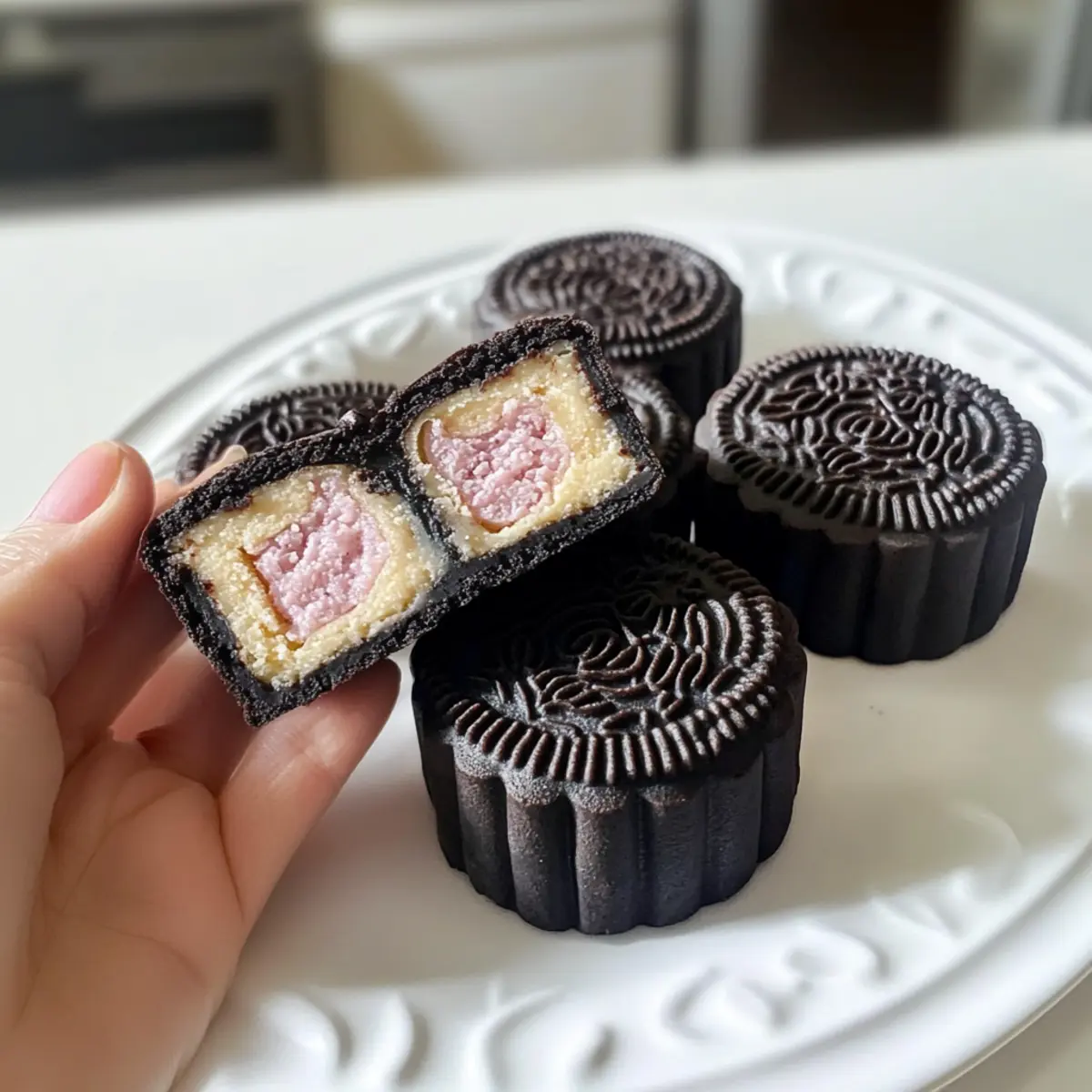 Oreo-Mondkuchen ganz einfach selbstgemacht