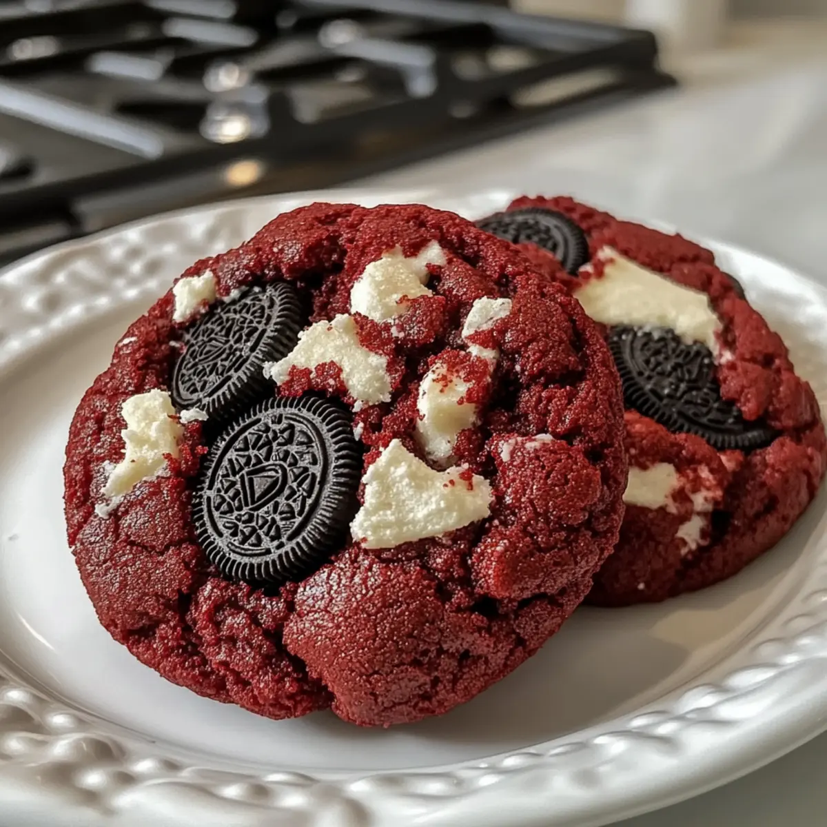 Lust auf Red Velvet Oreo Kekse? Hier ist dein Rezept!