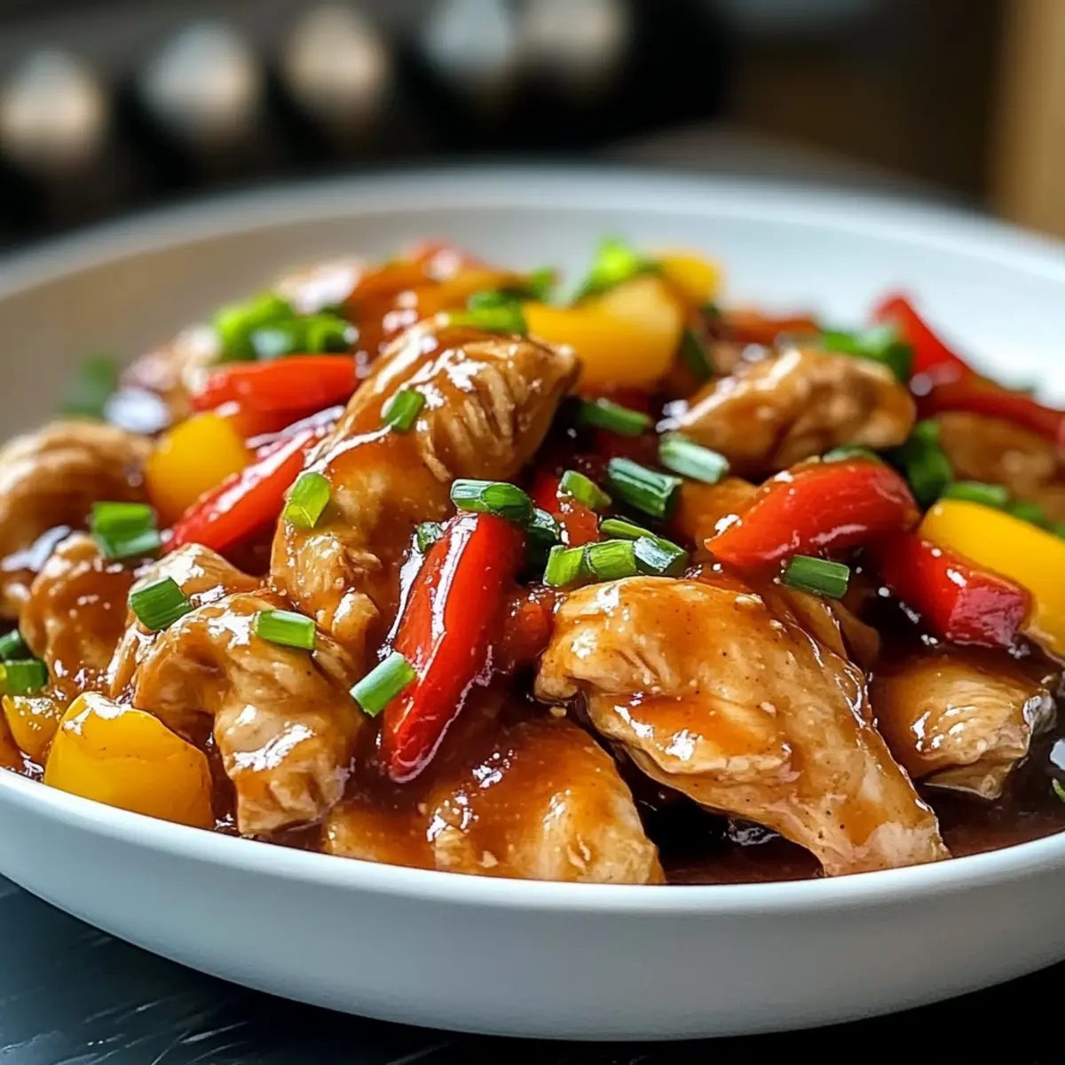 Slow Cooker Süßes Chili Hühnchen für die ganze Familie