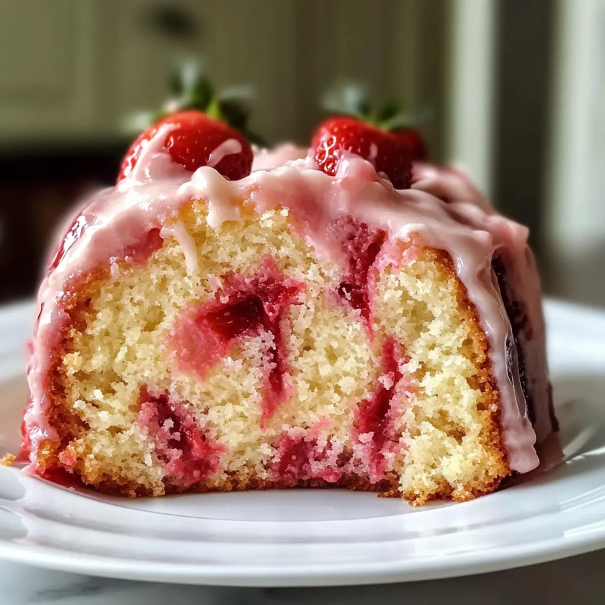 Erdbeer-Milchshake-Gugelhupf für den perfekten Genuss