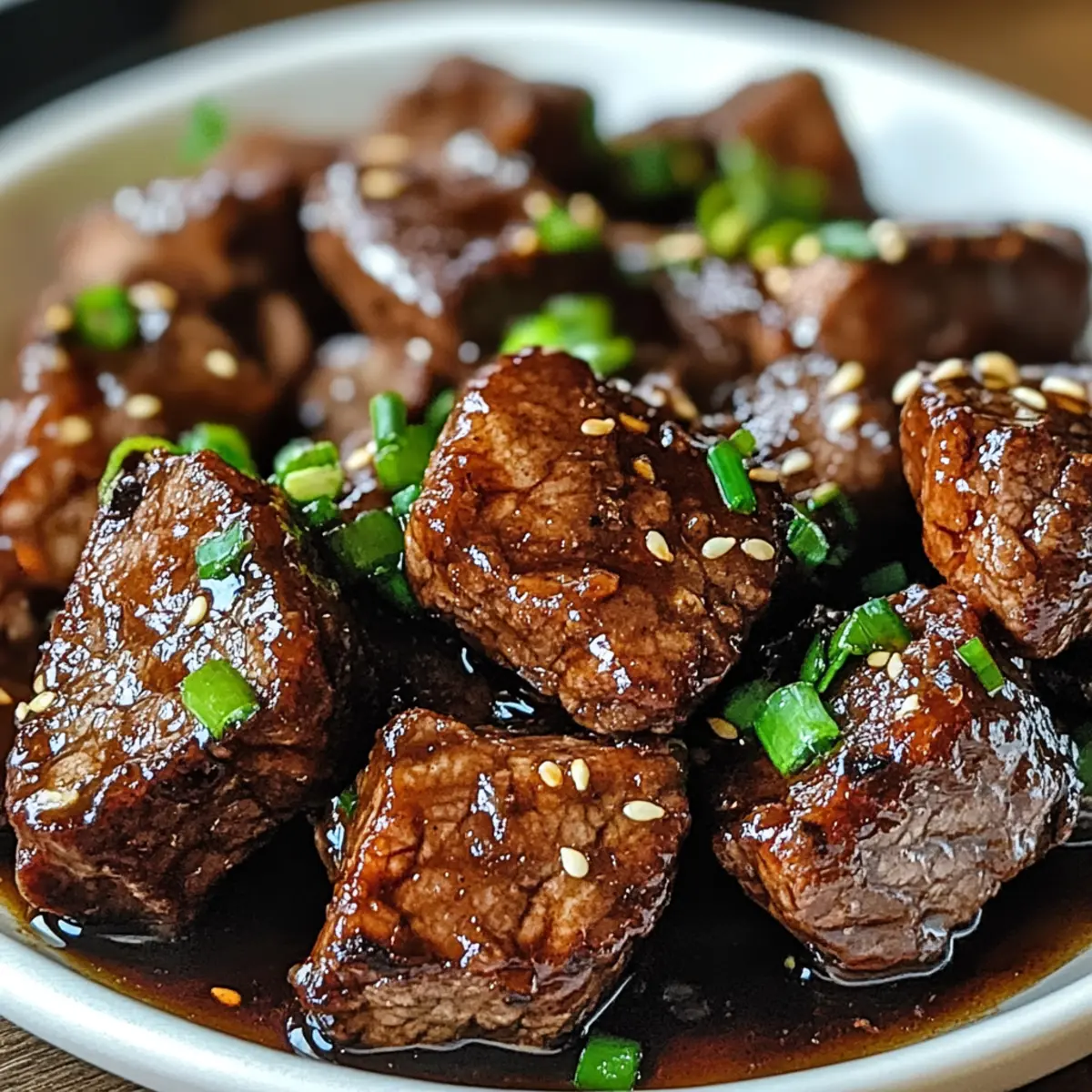 Süße und klebrige Steakstücke für jeden Anlass