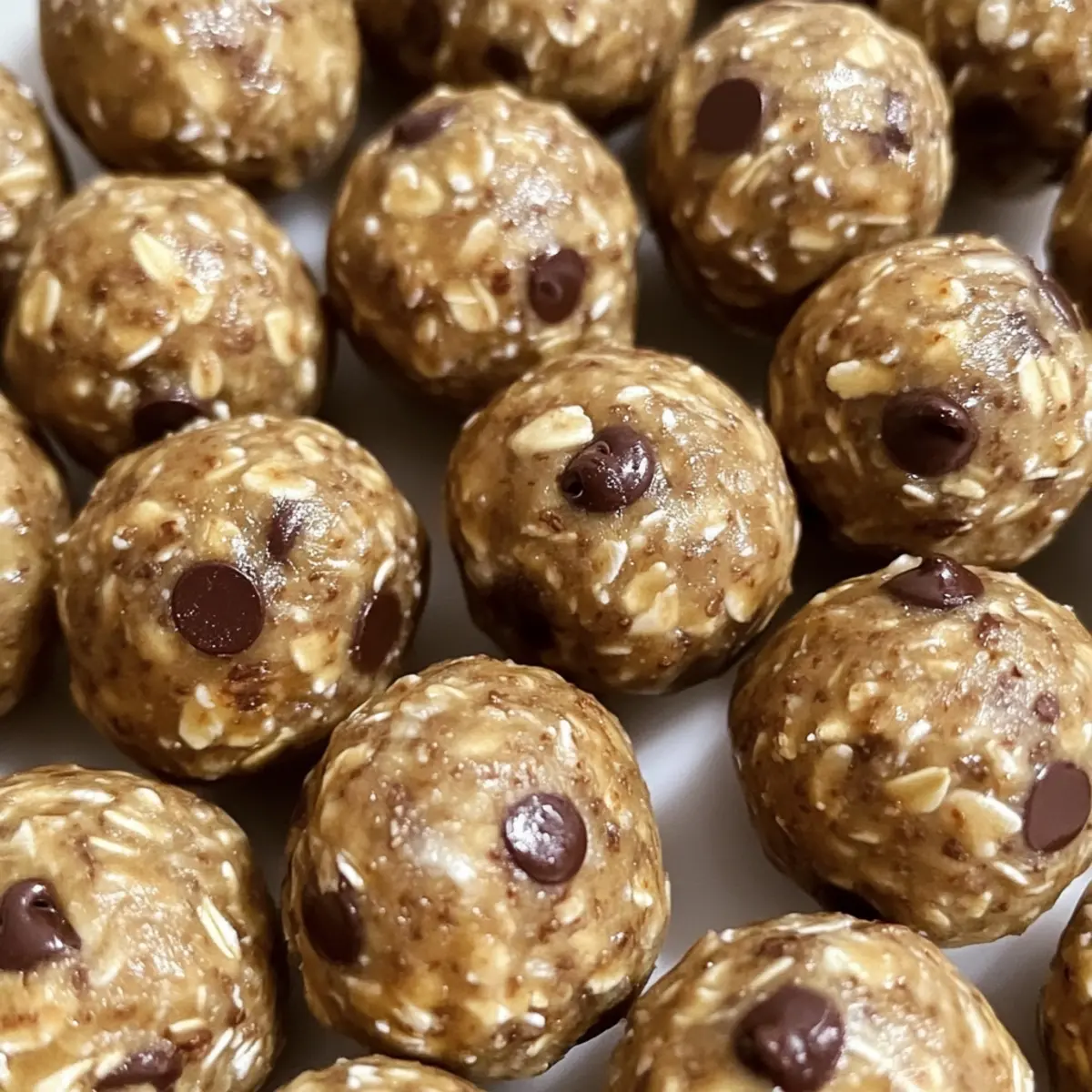 4 Zutaten Energie Haferballen für deinen Snack-Hunger