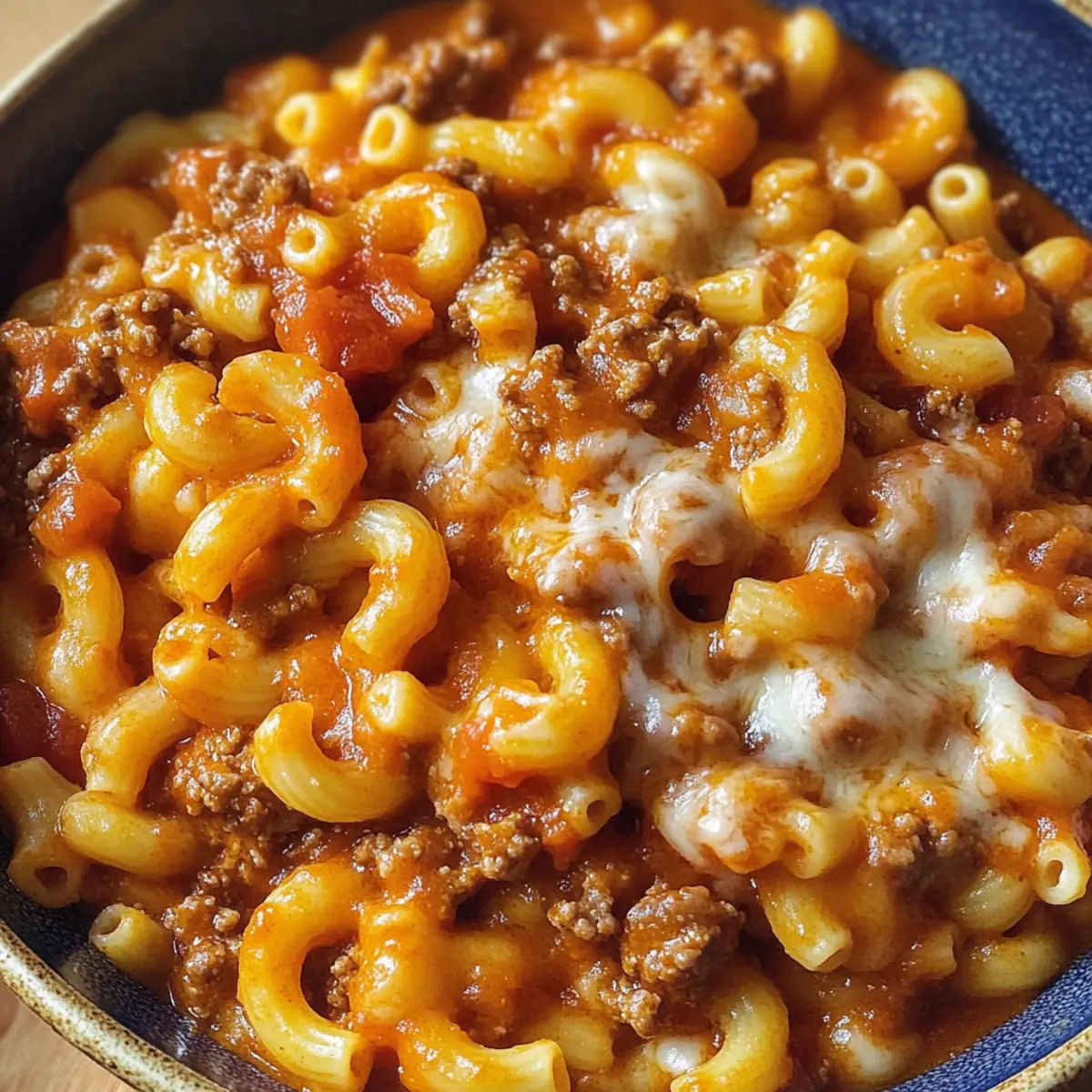 Leckeres Beefaroni: Schnelle Hausmannskost