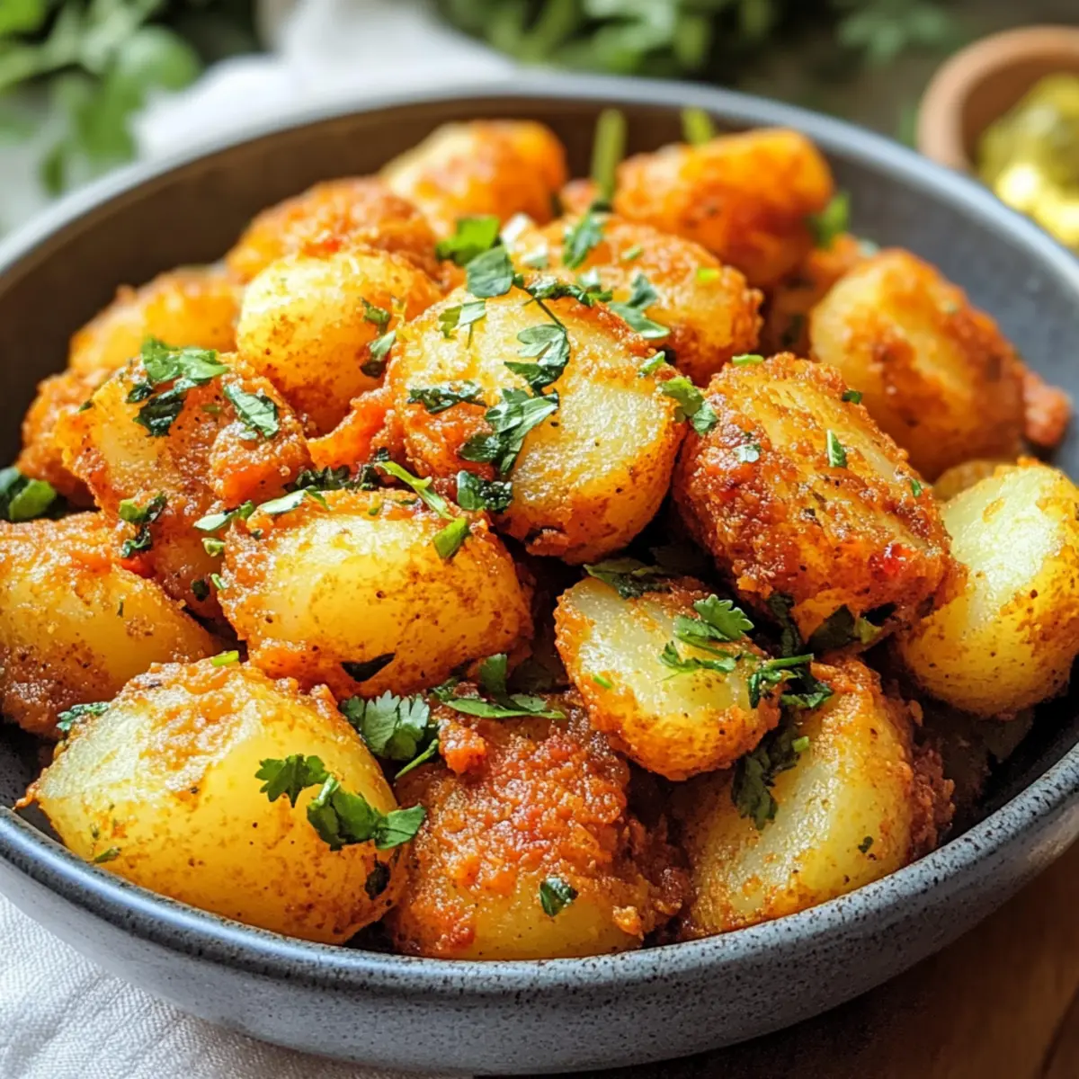 Geschmackvolle indische Kartoffelmasala für jeden Anlass