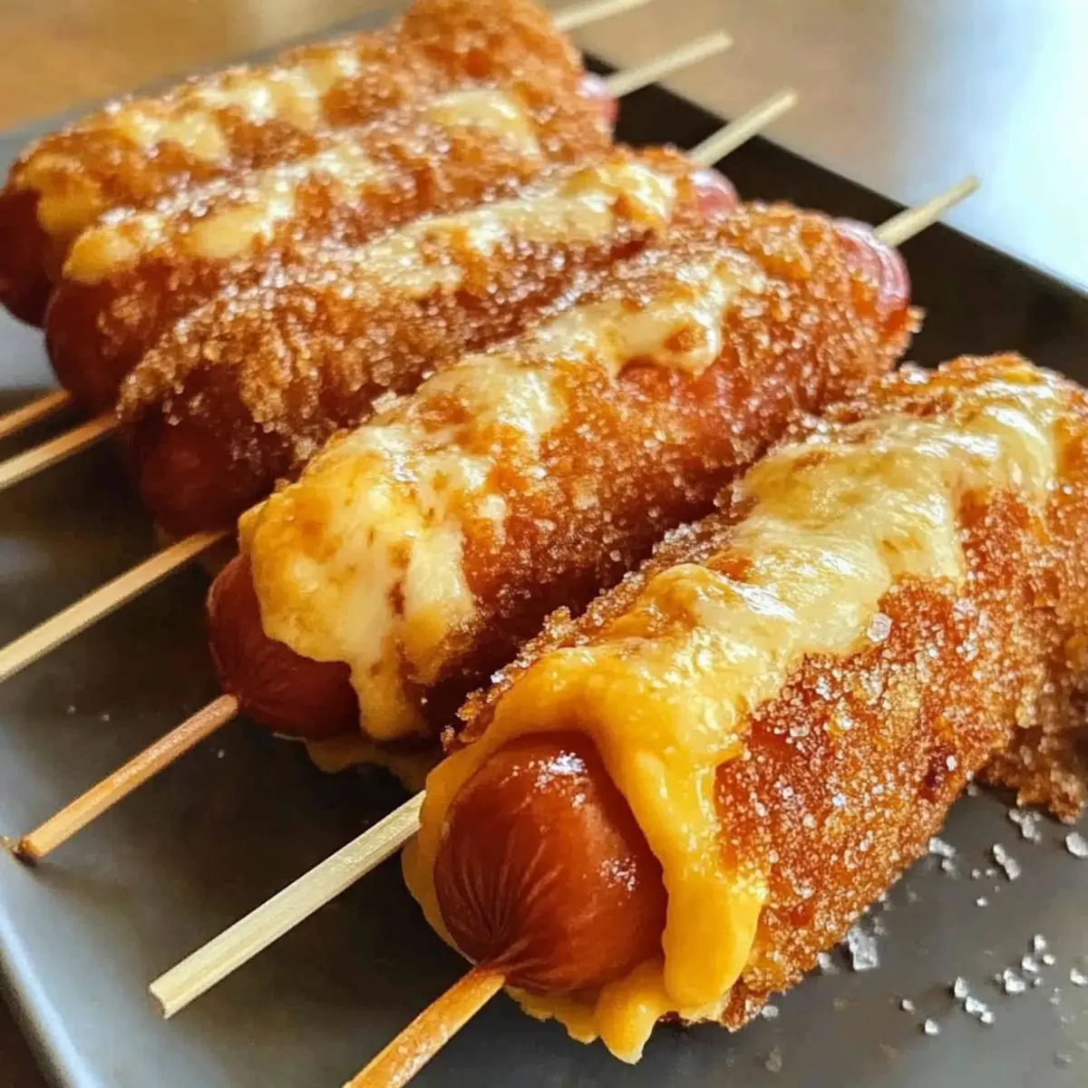 Koreanischer Mais-Hund: Perfektes Snackvergnügen