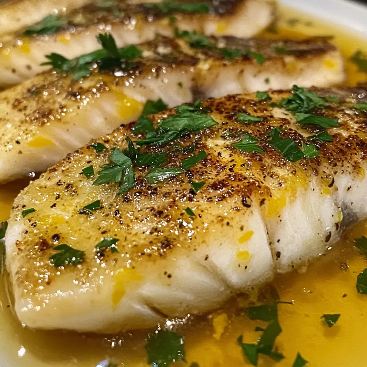 Zitronenbutterfischfilet in 25 Minuten zubereiten