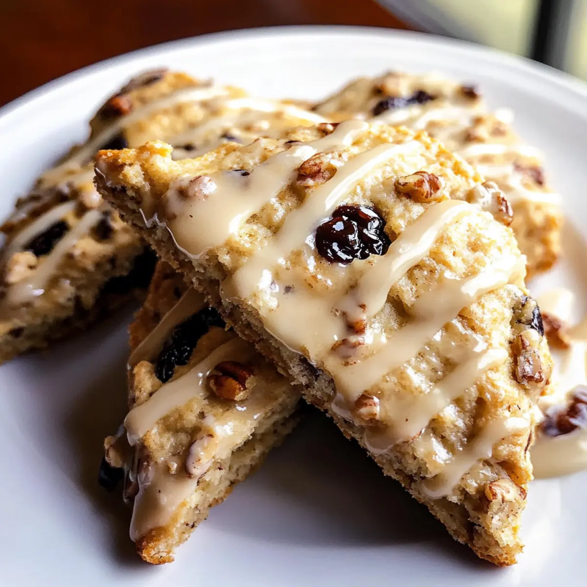 Ahorn-Pekan-Walnuss-Scones für den perfekten Genuss