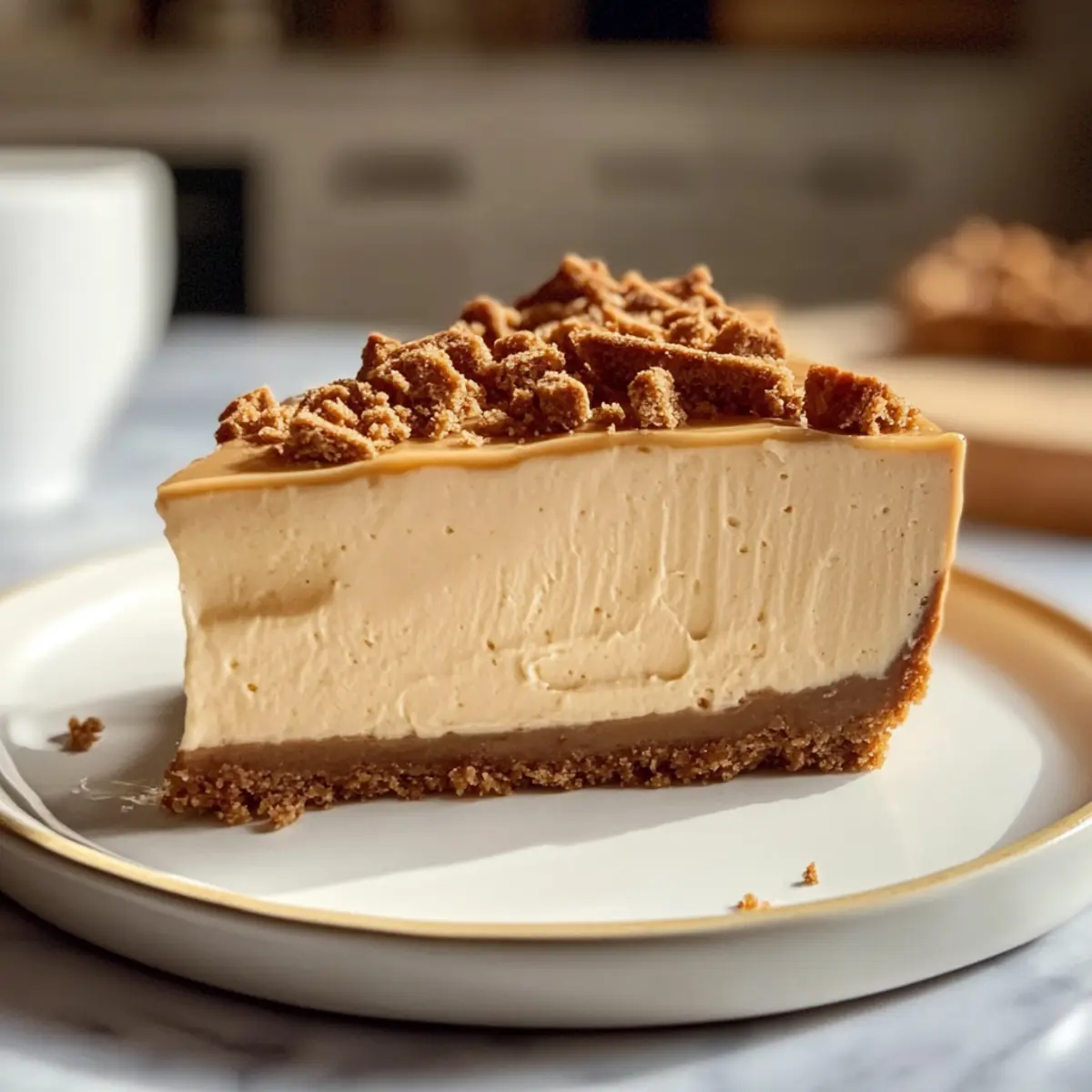 Keine Backen Biscoff Käsekuchen für jeden Anlass