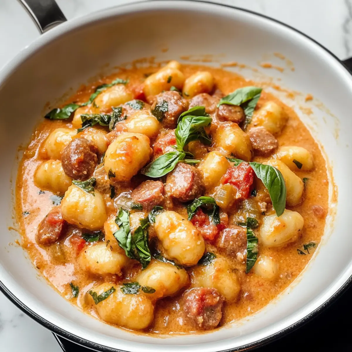 Pancremige Gnocchi mit Wurst für Genussvolle Abende