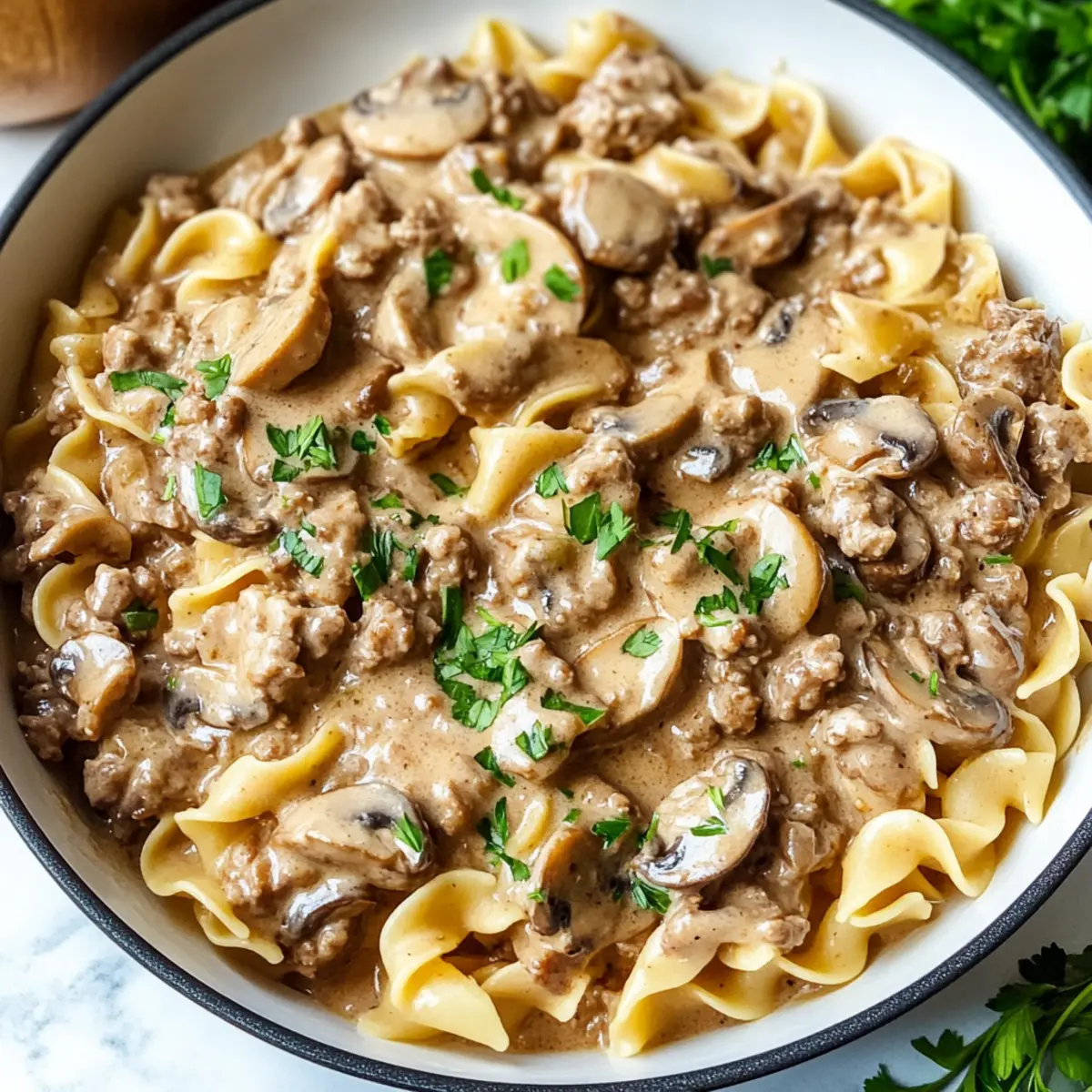 Rindfleisch Stroganoff – Schneller Genuss im Topf