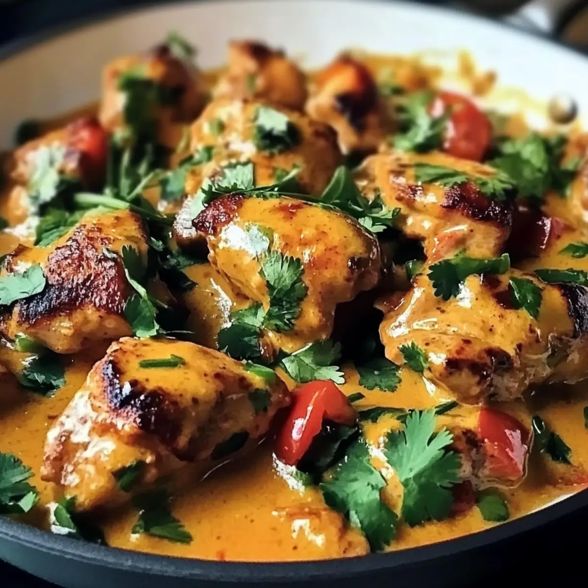 Würzige brasilianische Kokosnuss-Hühnchen für jeden Tag