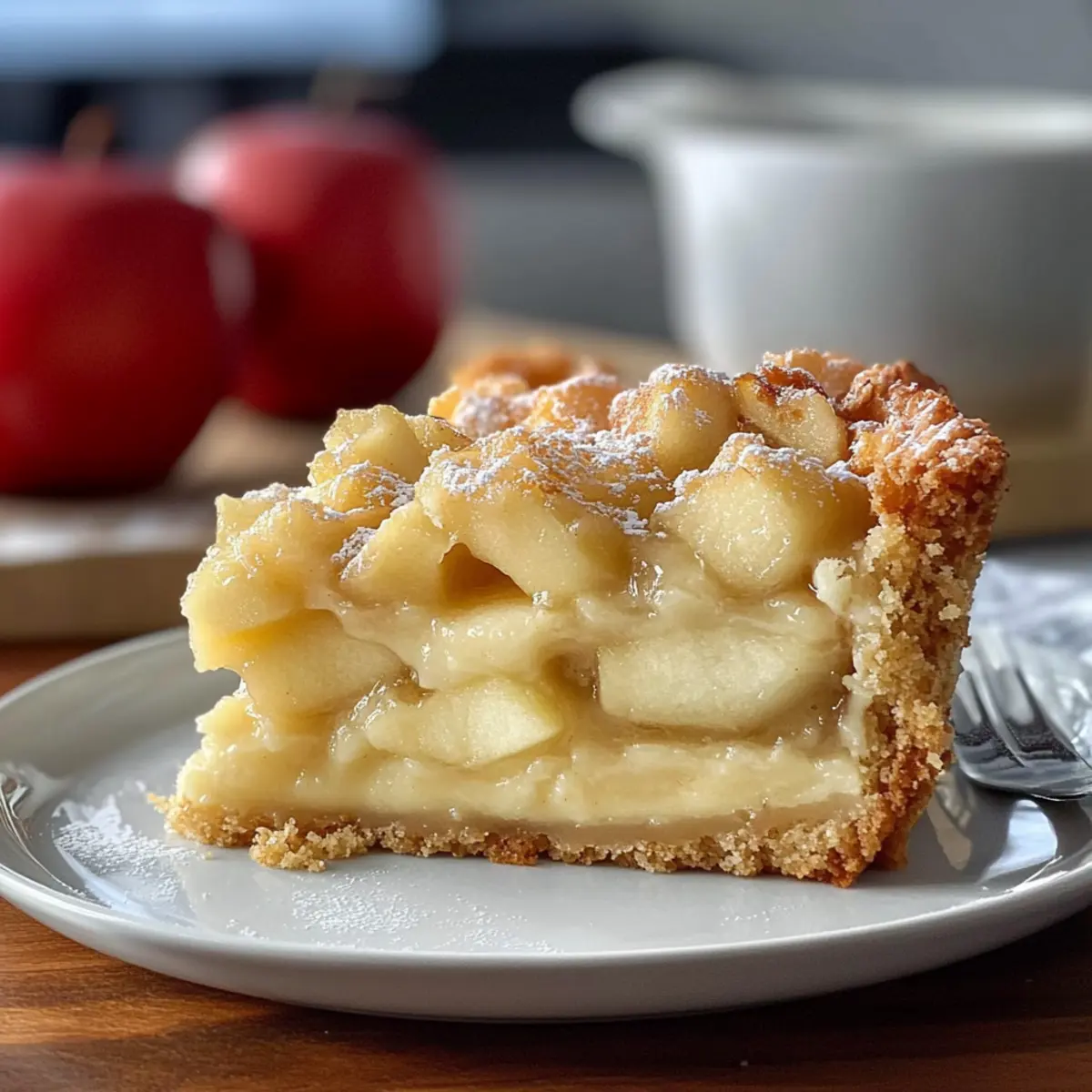 Apfelpuddingkuchen für den perfekten Genuss