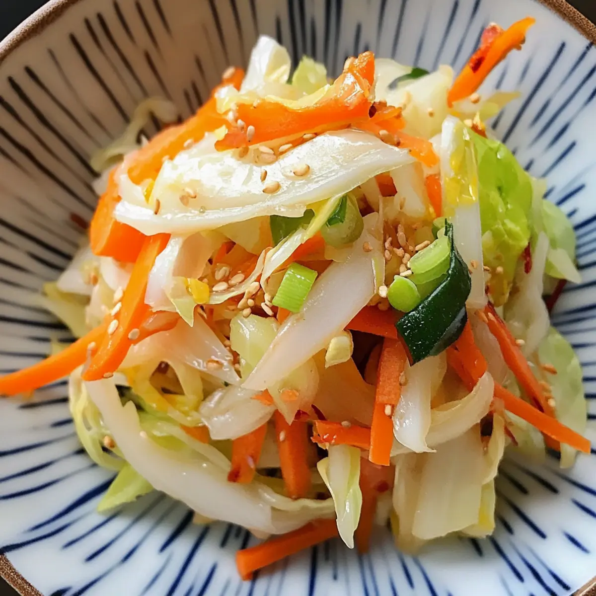 Asazuke (japanisch eingelegter Kohl) selbst gemacht