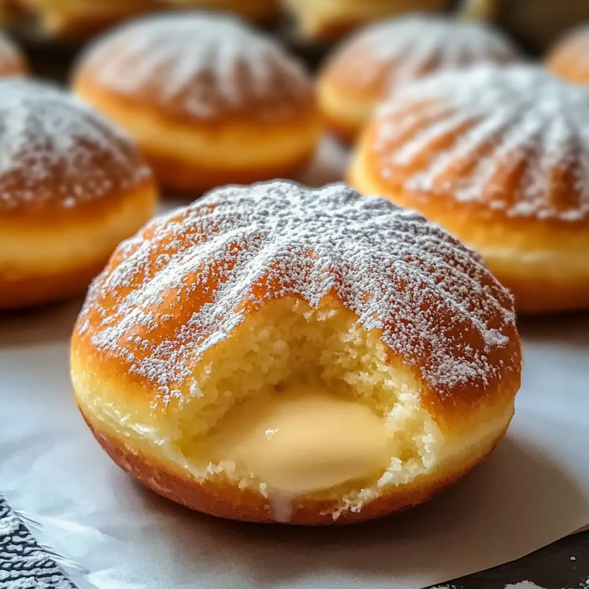 Creme-Bomboloni: Der italienische Traum zum Selbermachen