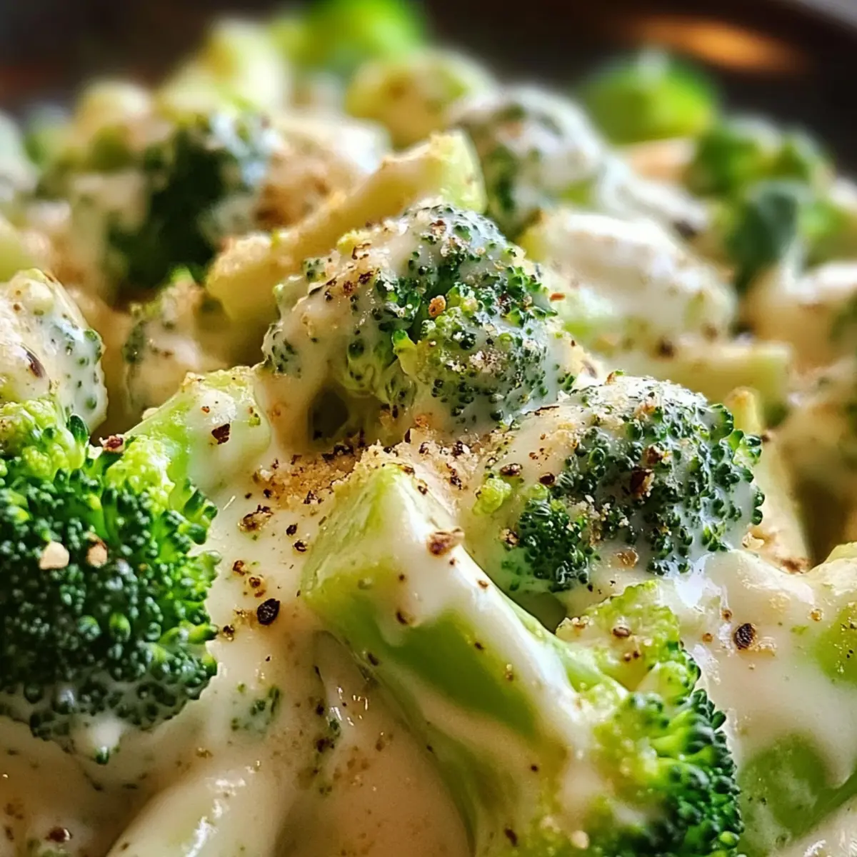 Cremiger Knoblauch Parmesan Brokkoli für Genussmomente