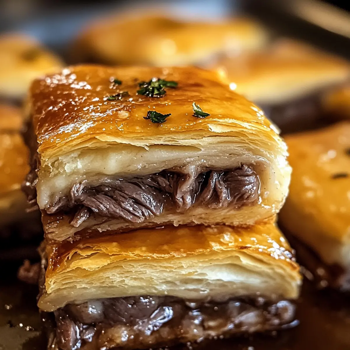 Französische Dip Quadrate für den perfekten Snack