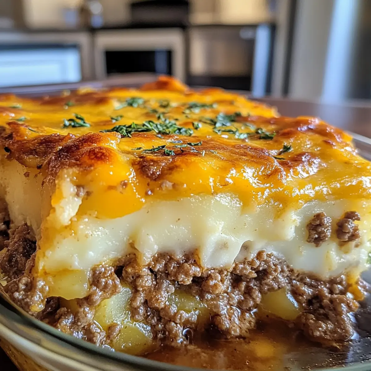 Hackfleisch und Kartoffelauflauf für gemütliche Abende