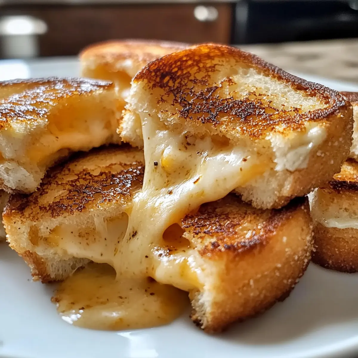 Mini Käsebrötchen Dipper für dein perfektes Snacksvergnügen