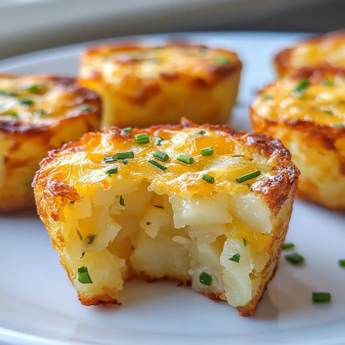 Kartoffel-Cheddar-und-Schnittlauch-Bäckereien für Zuhause
