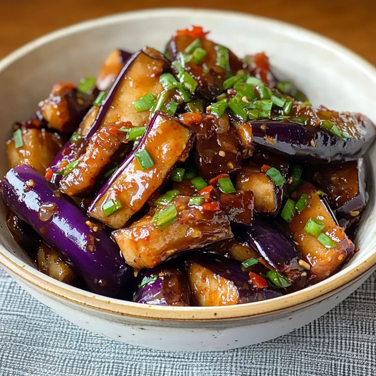 Sichuan-Aubergine: Aromatische Köstlichkeit genießen
