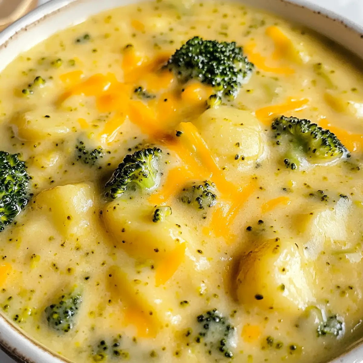 Brokkoli Kartoffel Käse Suppe für Wohlfühlmomente