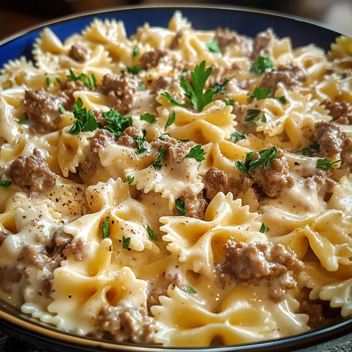 Cajun Frischkäse Alfredo Fliegengewicht für Genießer