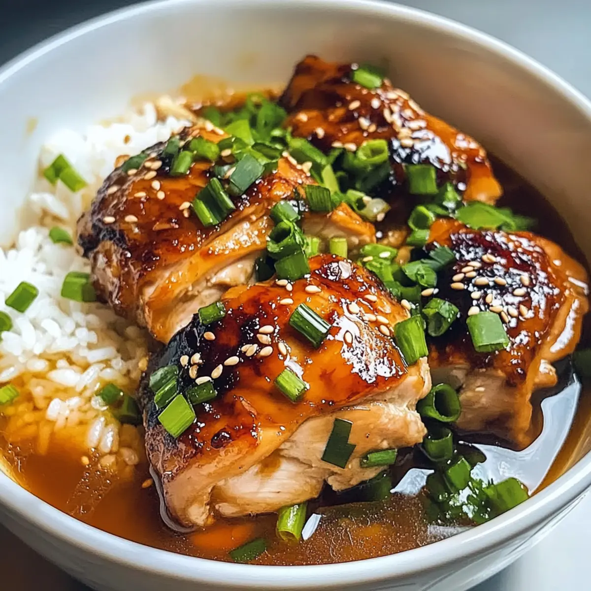 Karamellisierte Soja-Hähnchen für gemütliche Abende