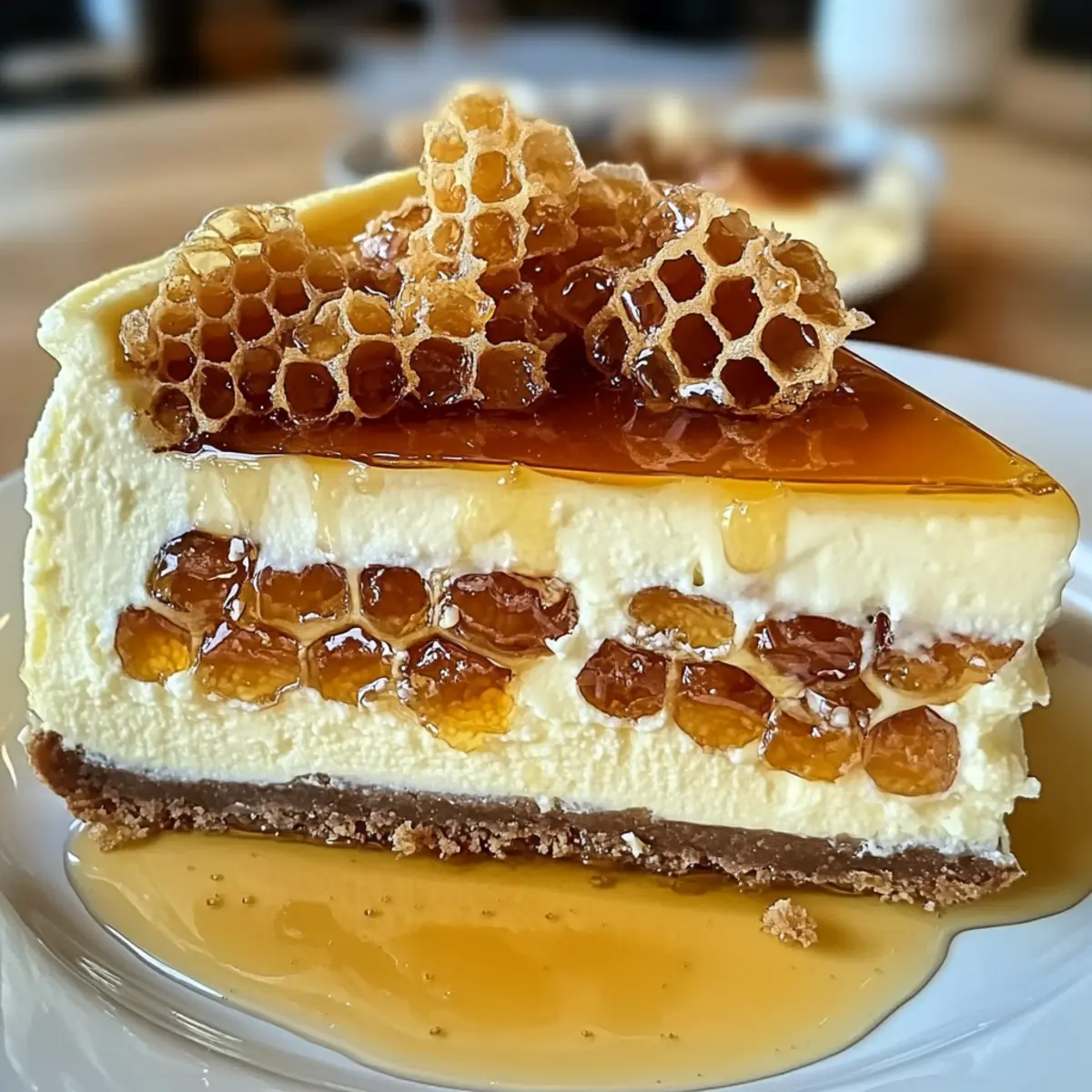 Knusprige & Cremige Waben-Käsekuchen-Torte zaubern