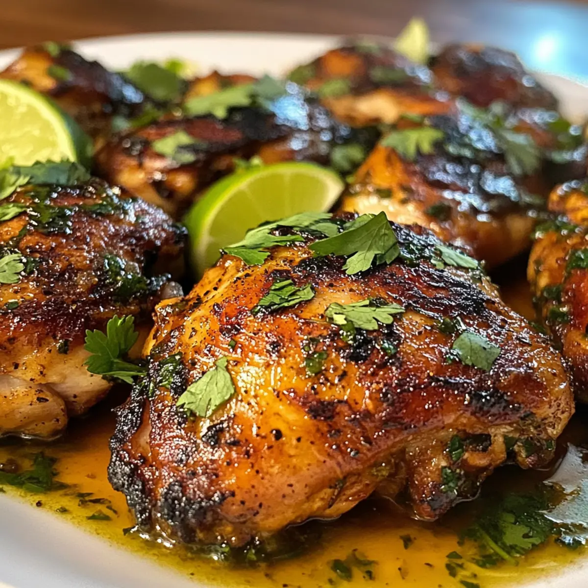 Kubanische Mojo-Hühnchenbeine für den Genuss