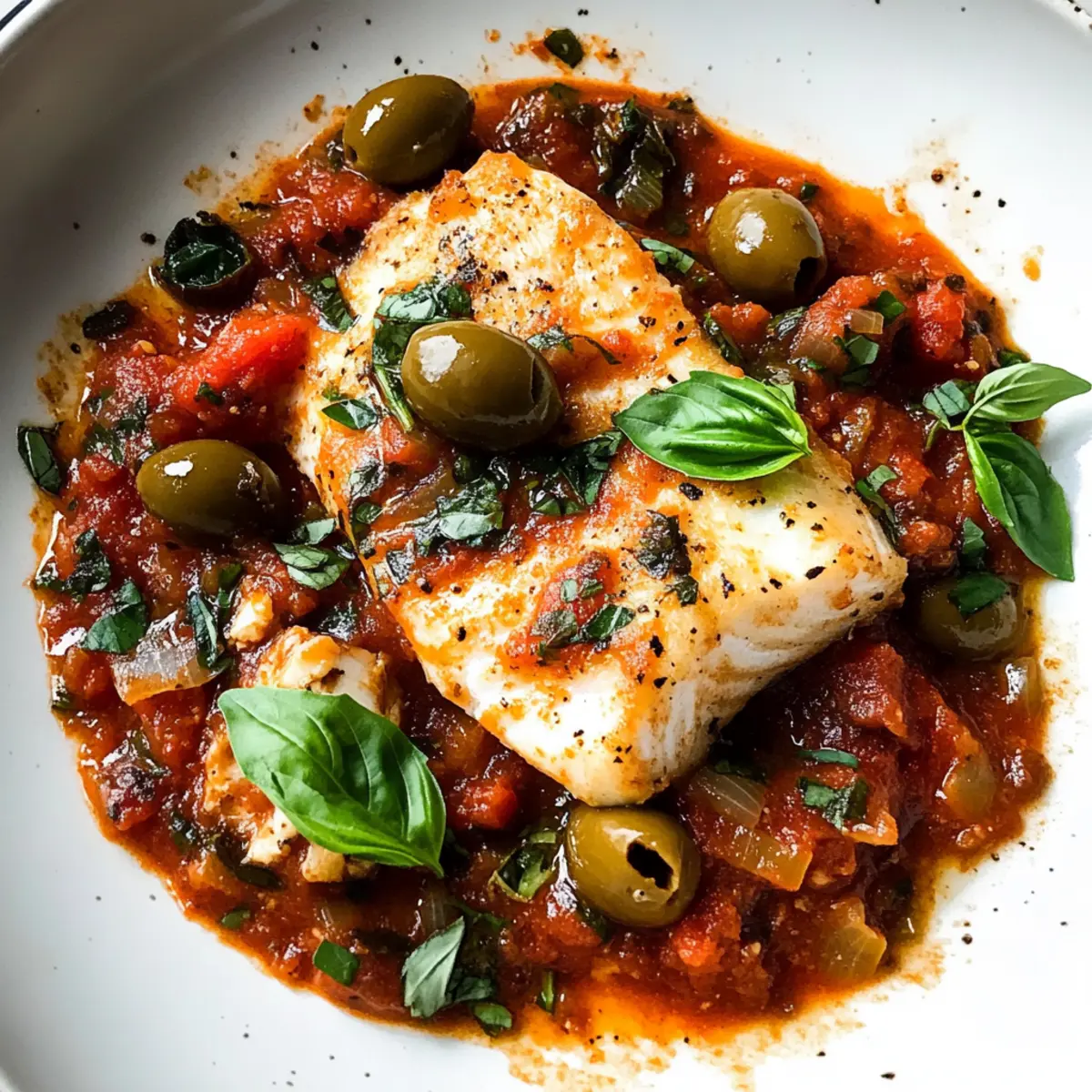 Fisch Puttanesca: Ein schnelles mediterranes Dinner