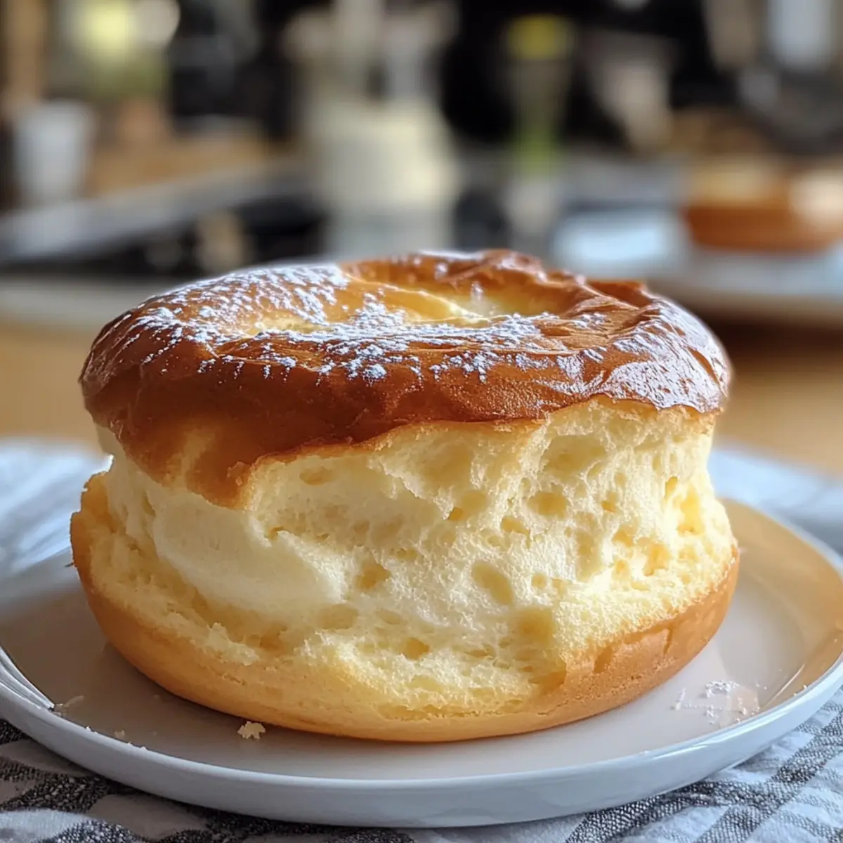 Flauschiges Französisches Vanille-Soufflé für Genießer