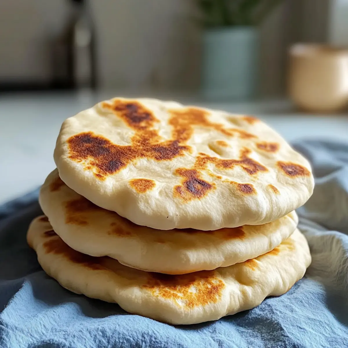 Flaumiges griechisches Pita für jeden Anlass