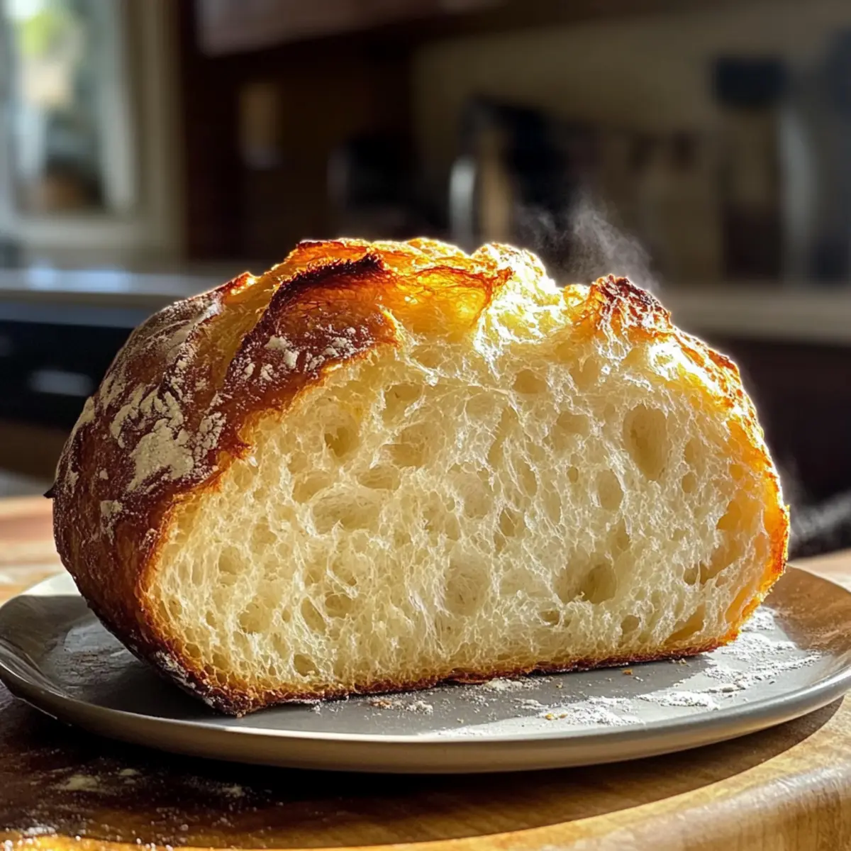 Flauschiges Hefebrot mit nur 5 Zutaten