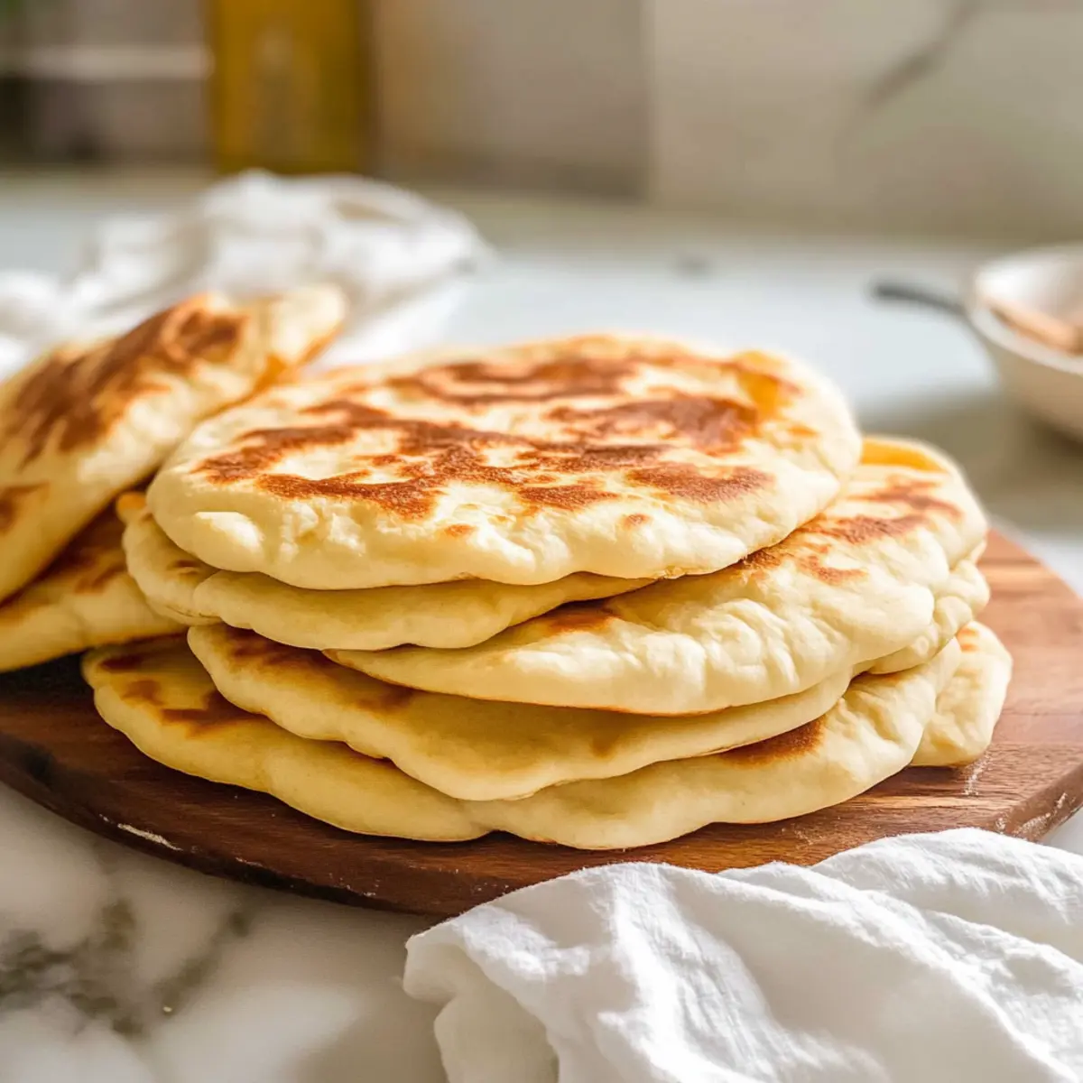 Griechische Pita – Perfekt weich und fluffig