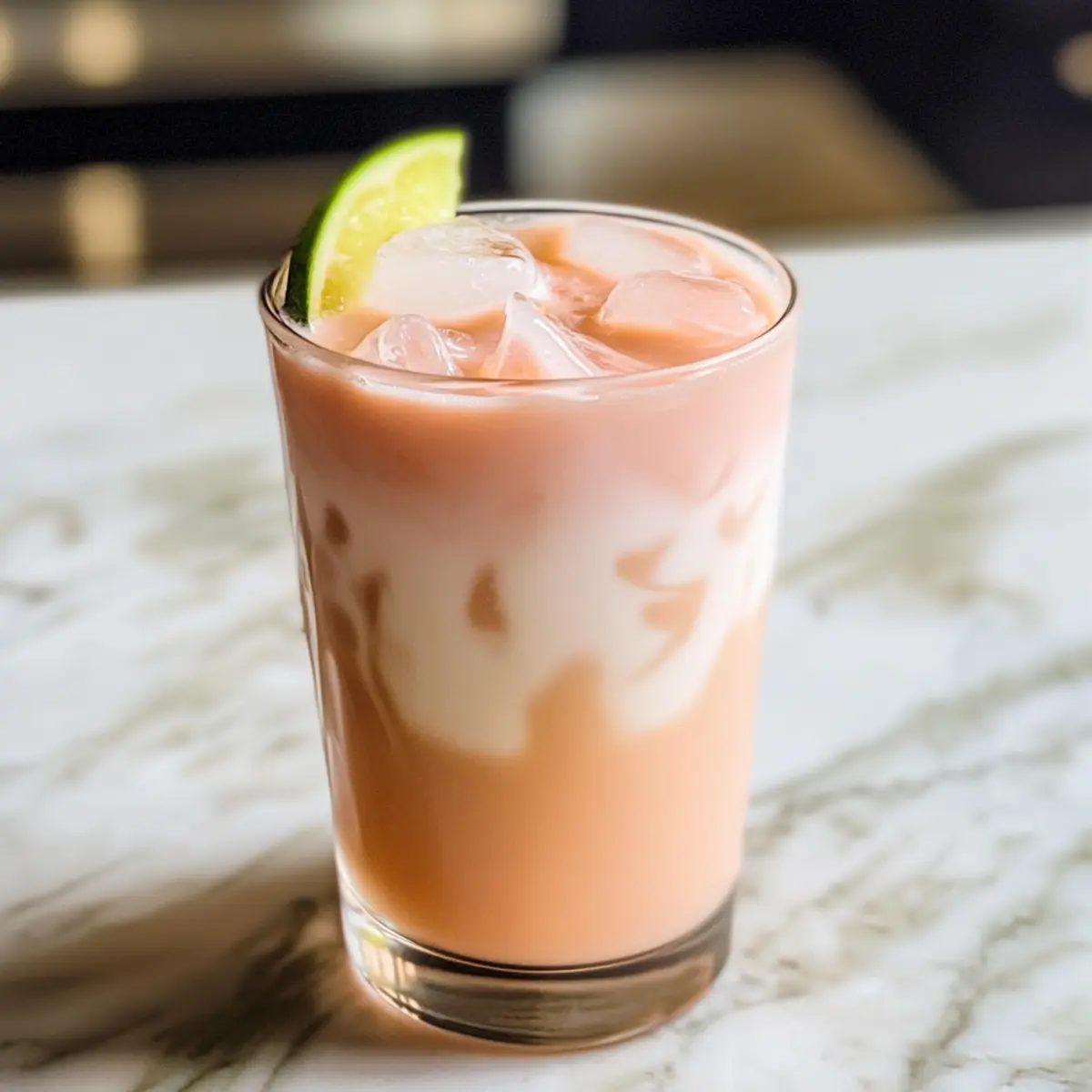 Guave Kokosnussmilchtee für tropische Erfrischung