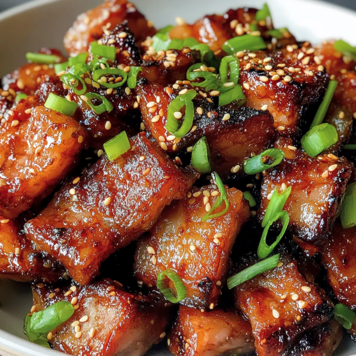 Gesunde koreanische Schweinebauch-Pfanne für alle