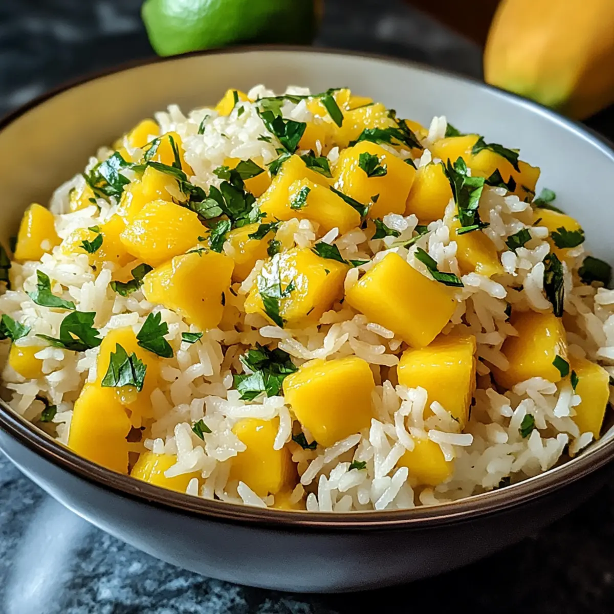 Mango-Limetten-Reis: Frischer Genuss für jede Mahlzeit