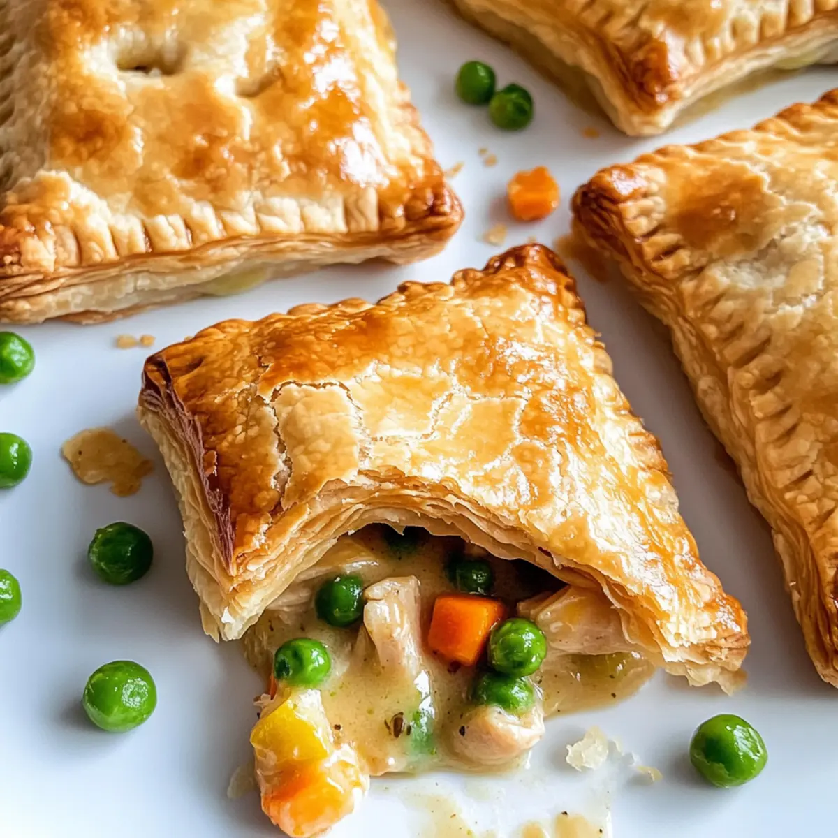 Mini-Hühnertöpfe mit Blätterteig für jeden Anlass