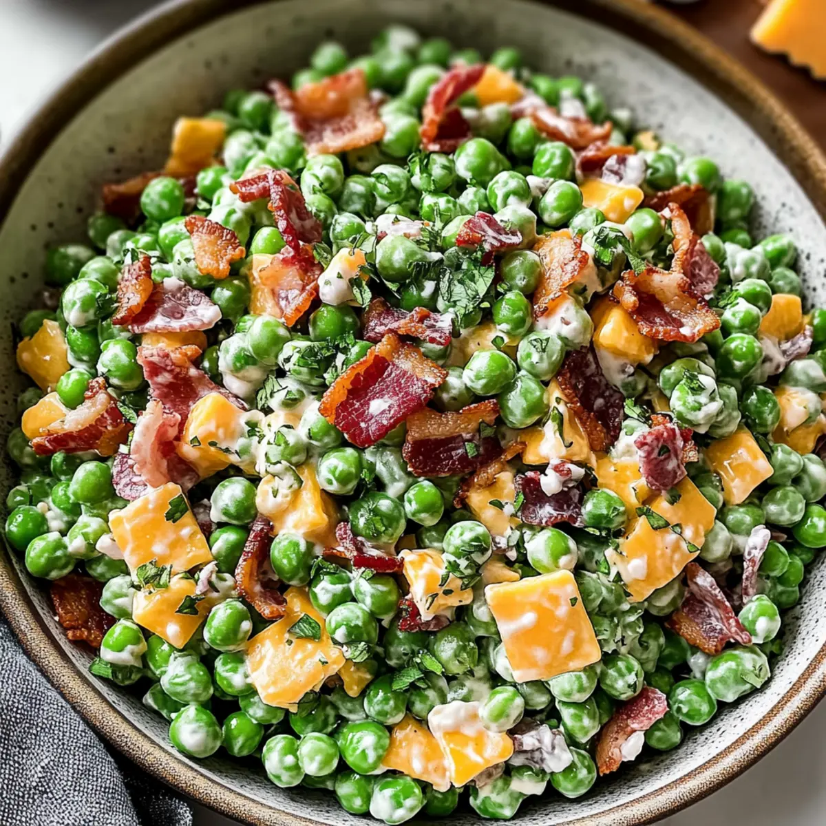 Erbsensalat – Cremig und perfekt für jeden Anlass