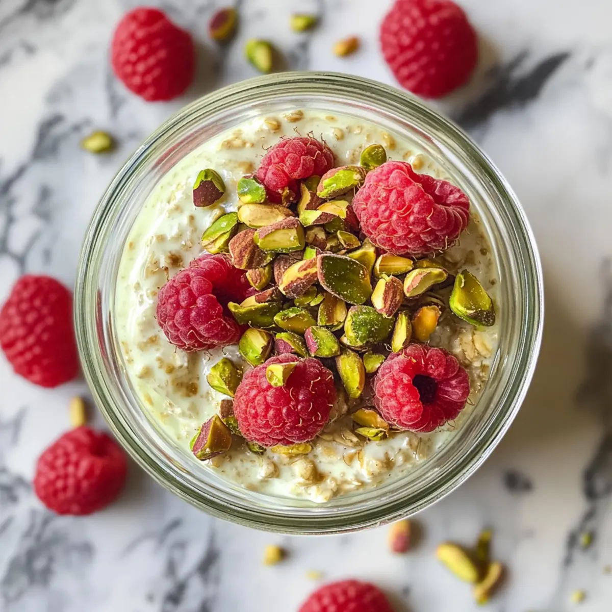 Pistazien Overnight Haferflocken für den perfekten Start